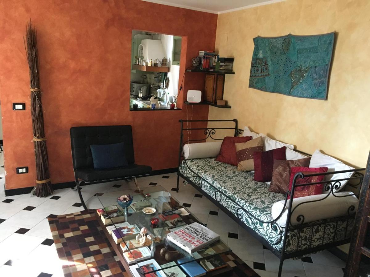 Romantic Sea View Flat In Genova Bagian luar foto